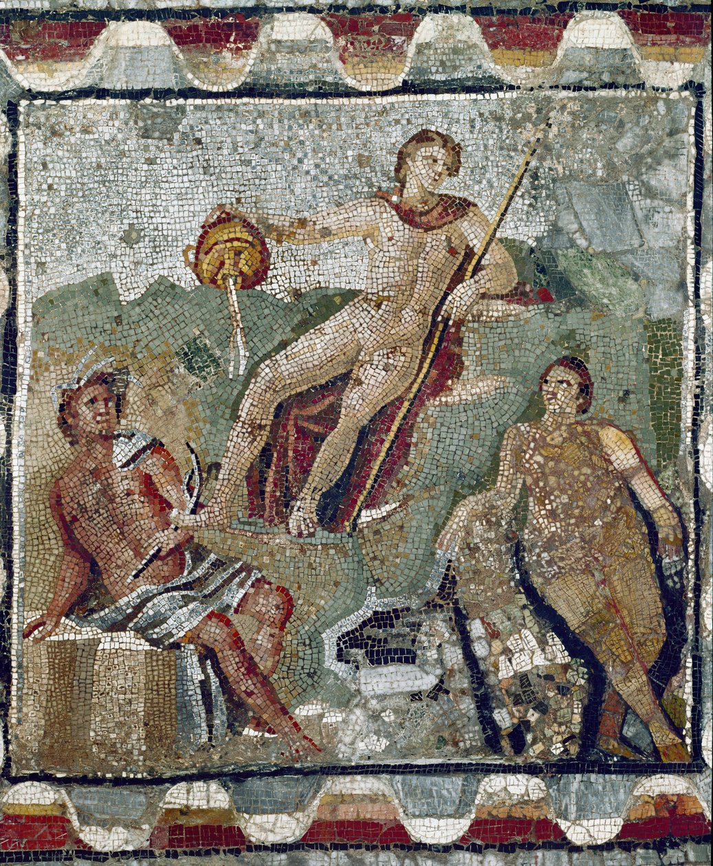 Vattengudar (mosaik) av Roman Roman
