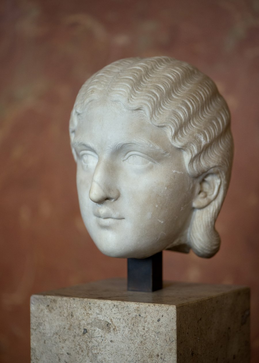 Art Rome Chef för kejsarinnan Barbia Orbiana (3:e århundradet), marmor av Roman Roman
