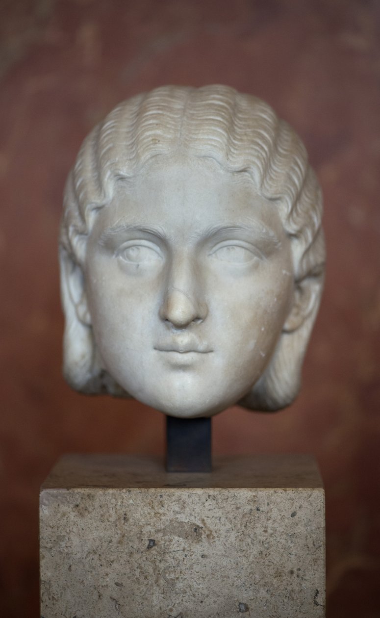 Art Rome Chef för kejsarinnan Barbia Orbiana (3:e århundradet), marmor av Roman Roman