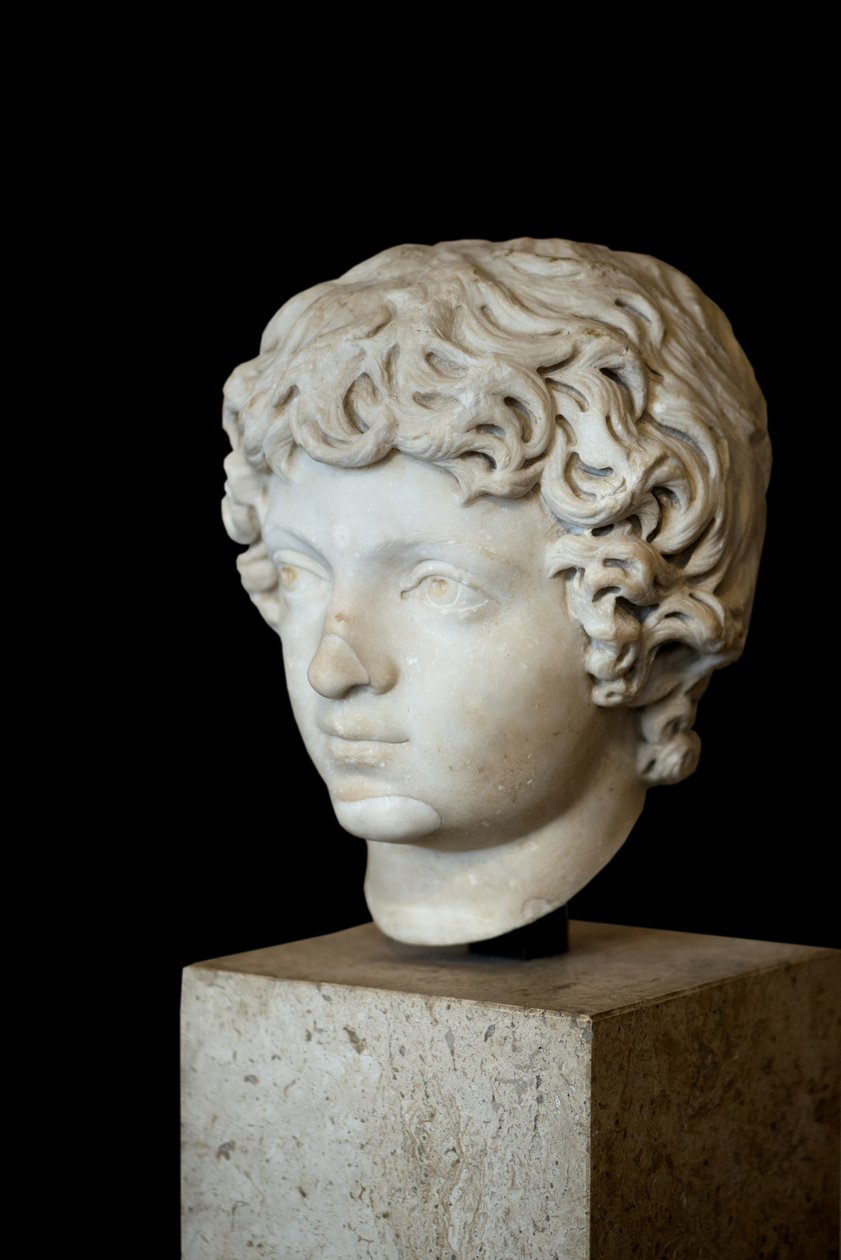 Art Rome Chef för den romerske kejsaren Caracalla Child (188 - 217 e.Kr.) av Roman Roman