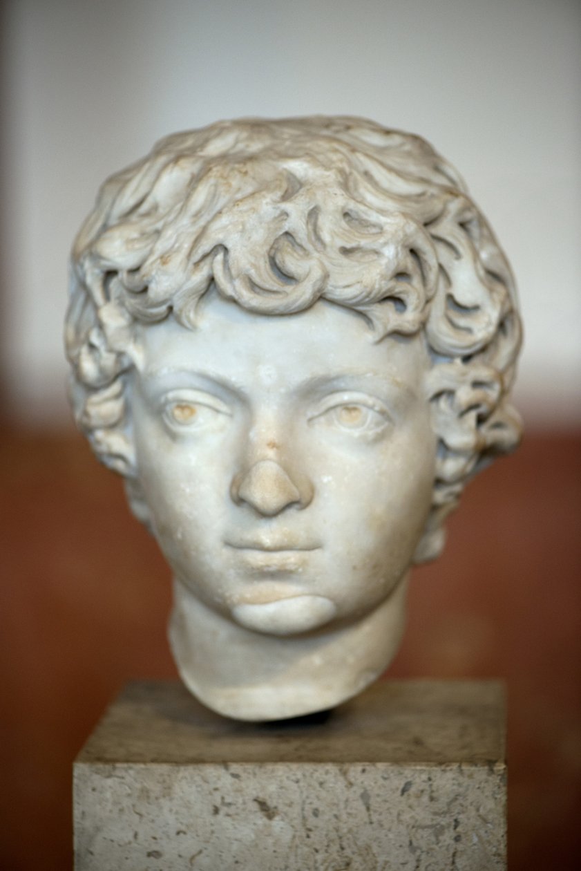 Art Rome Chef för den romerske kejsaren Caracalla Child (188 - 217 e.Kr.) av Roman Roman