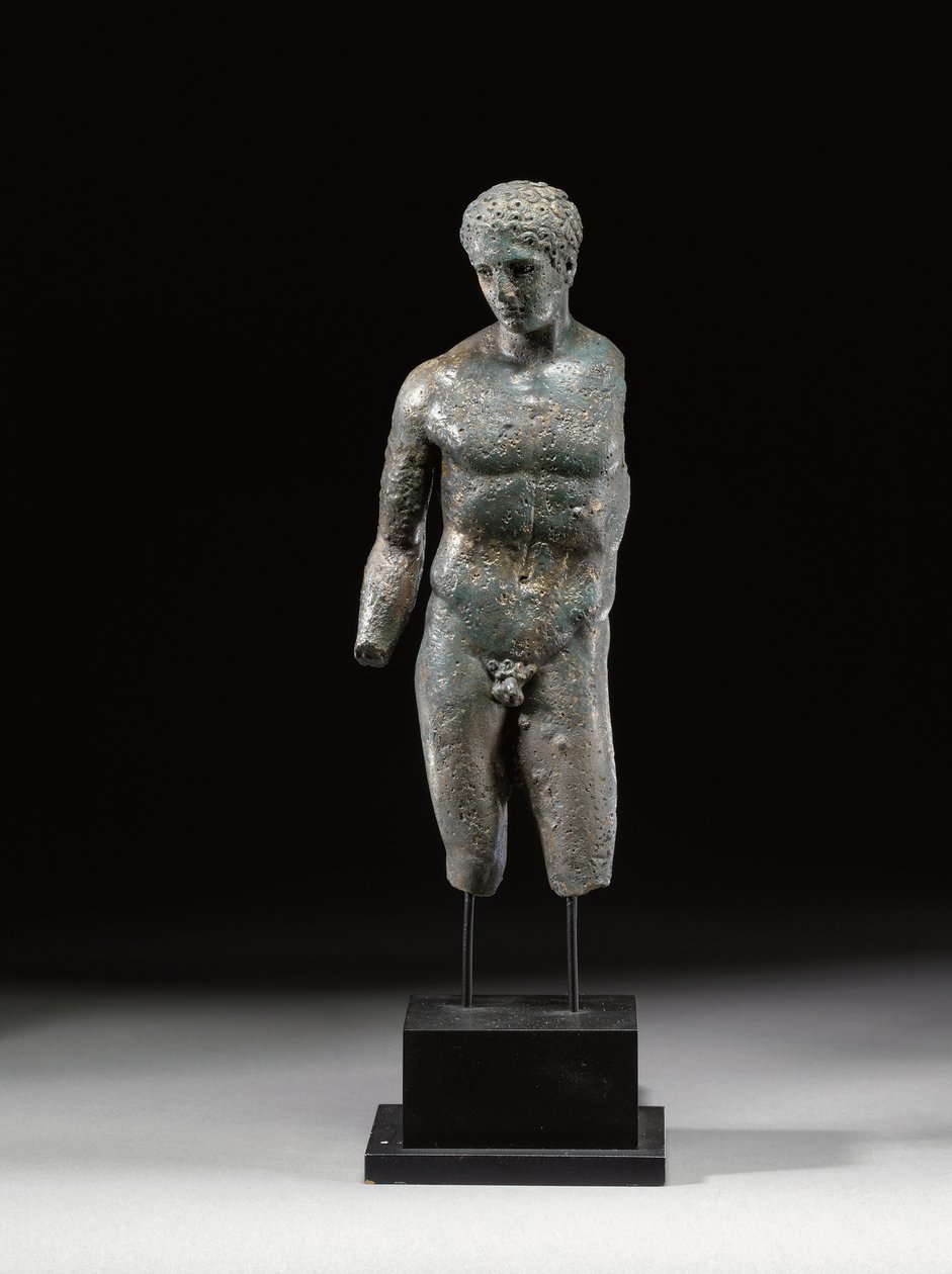 Idrottsman, ca sent 1:a århundradet f.Kr. - tidigt 1:a århundradet e.Kr. (brons) av Roman Roman