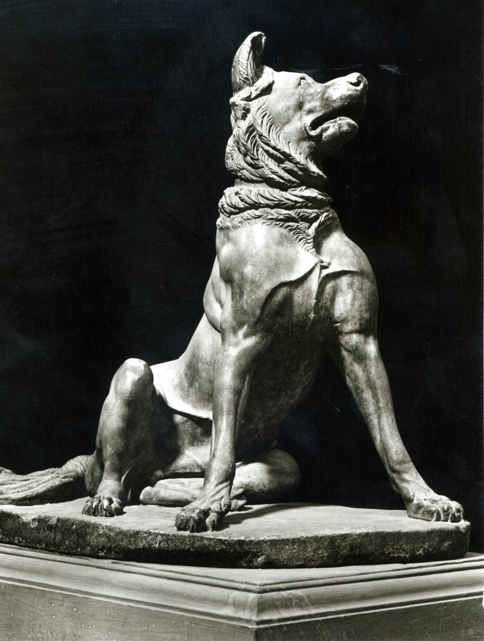 Bullmastiff Dog (marmor) av Roman Roman