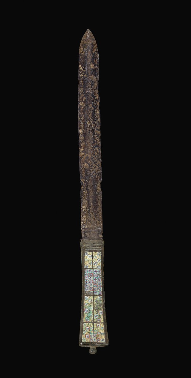 Dolk (järn, brons och glas) av Roman Roman