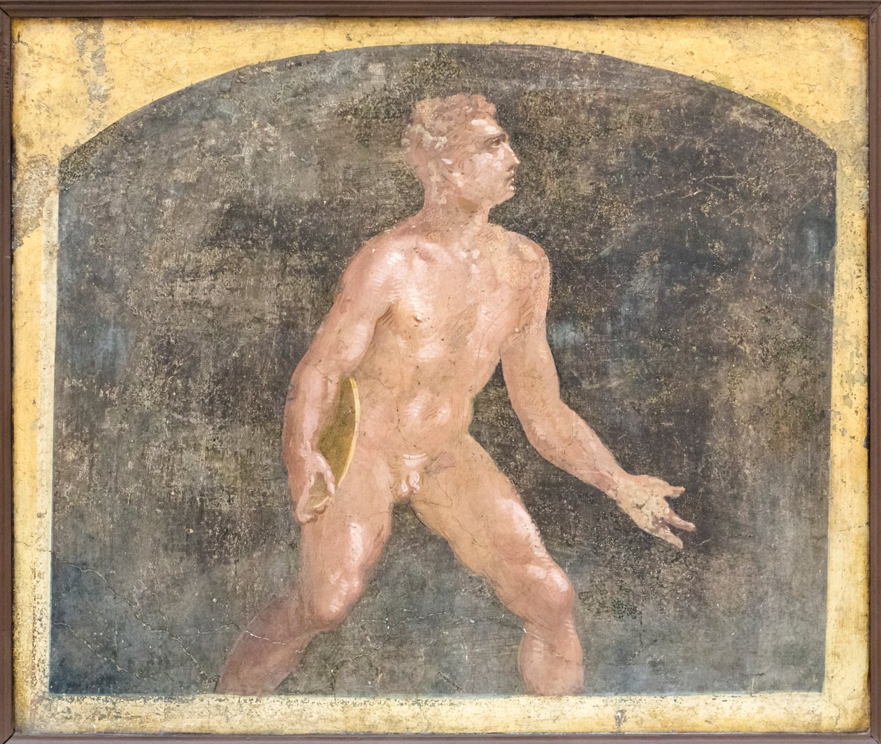 Discobolus, from villa Arianna at Stabiae av Roman Roman