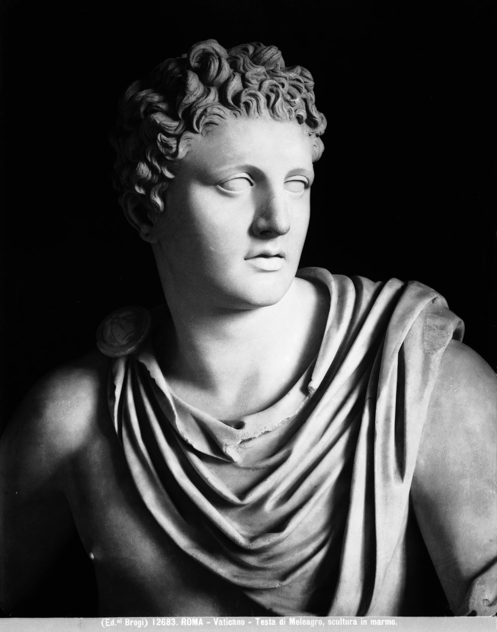 Meleagris (detalj), romersk kopia av ett original av Scopas av Roman Roman
