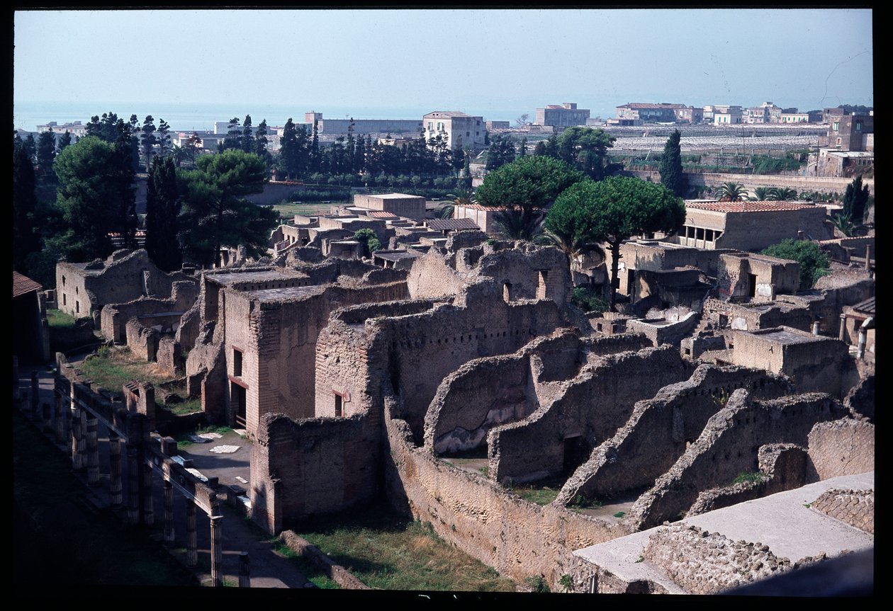 Panoramautsikt över den arkeologiska platsen, 500-talet f.Kr.-1:a århundradet e.Kr av Roman Roman