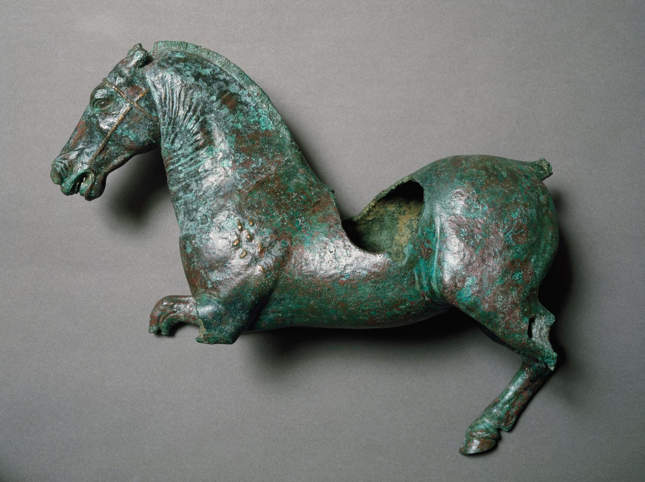 Romersk konst: ""häst i galopp""" Bronsskulptur från Cerro al Calvario. av Roman Roman
