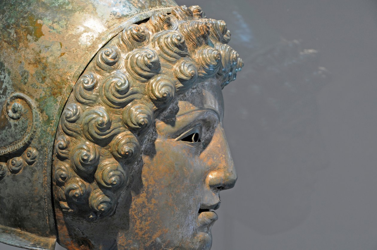 Crosby Garrett-hjälmen, sent 1:a-2:a århundradet e.Kr. (brons) (se även (se även 871729-34, 396159 & 413093-94) av Roman Roman