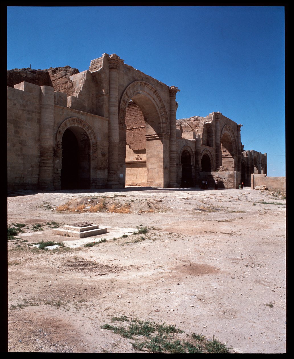 Vy över det romerska templet av Roman Roman