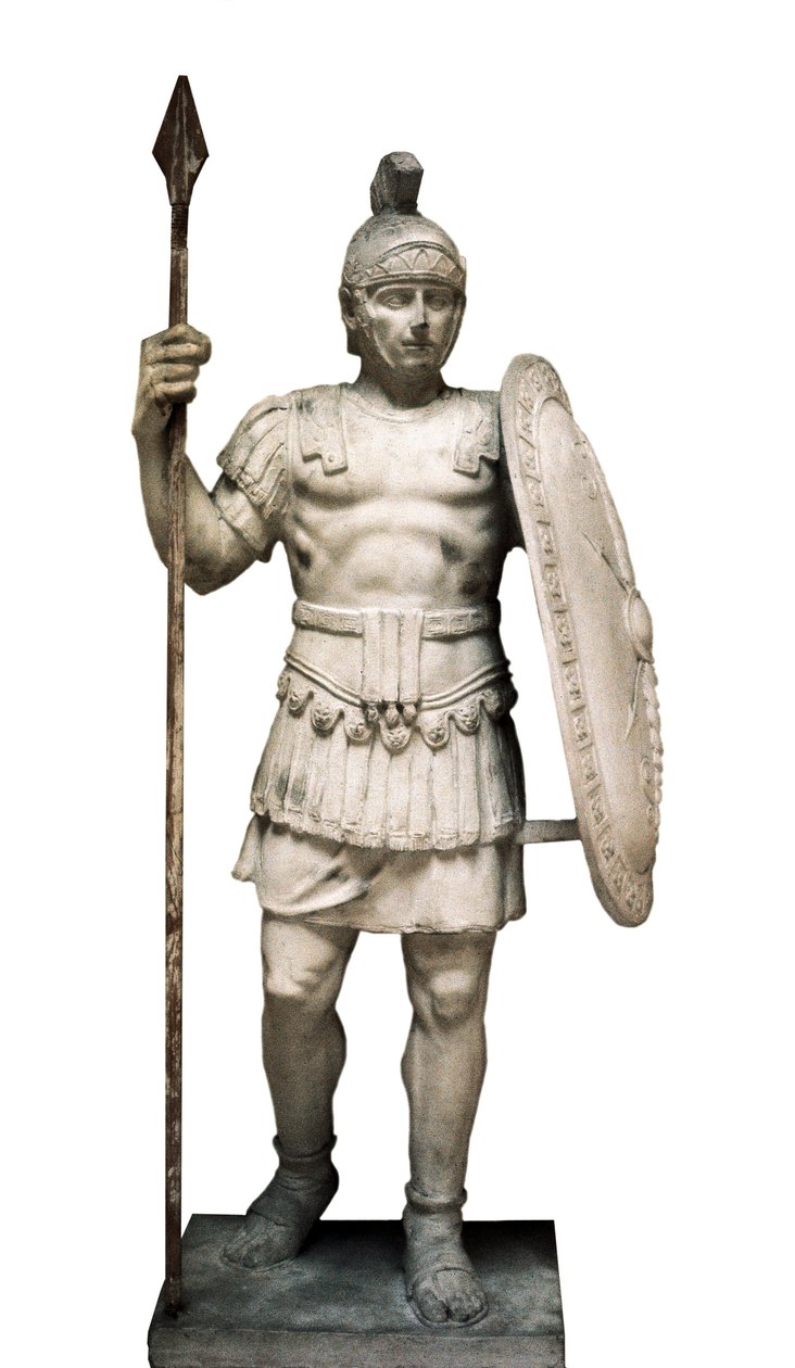 skulptur av en pretorisk vakt av Roman Roman