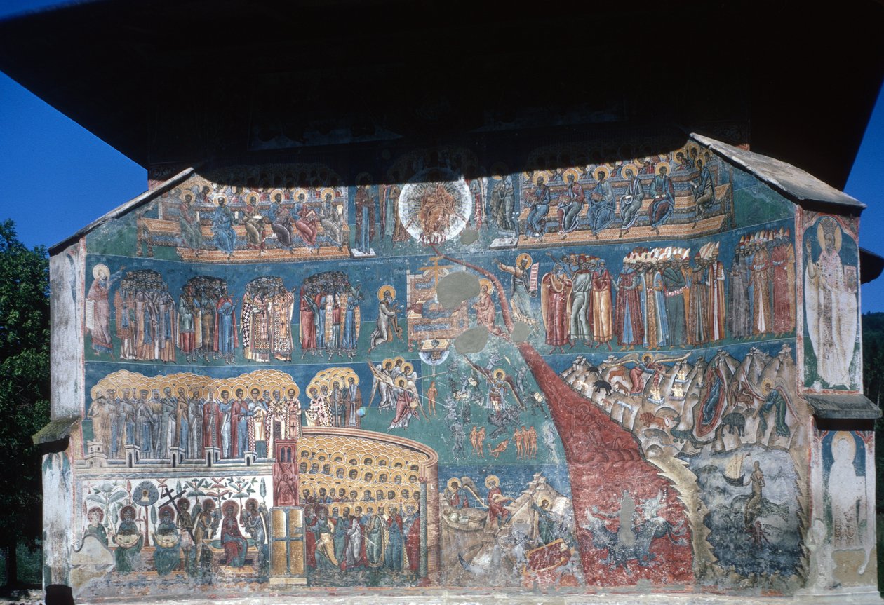 Den sista domen, 1547-50 av Romanian School