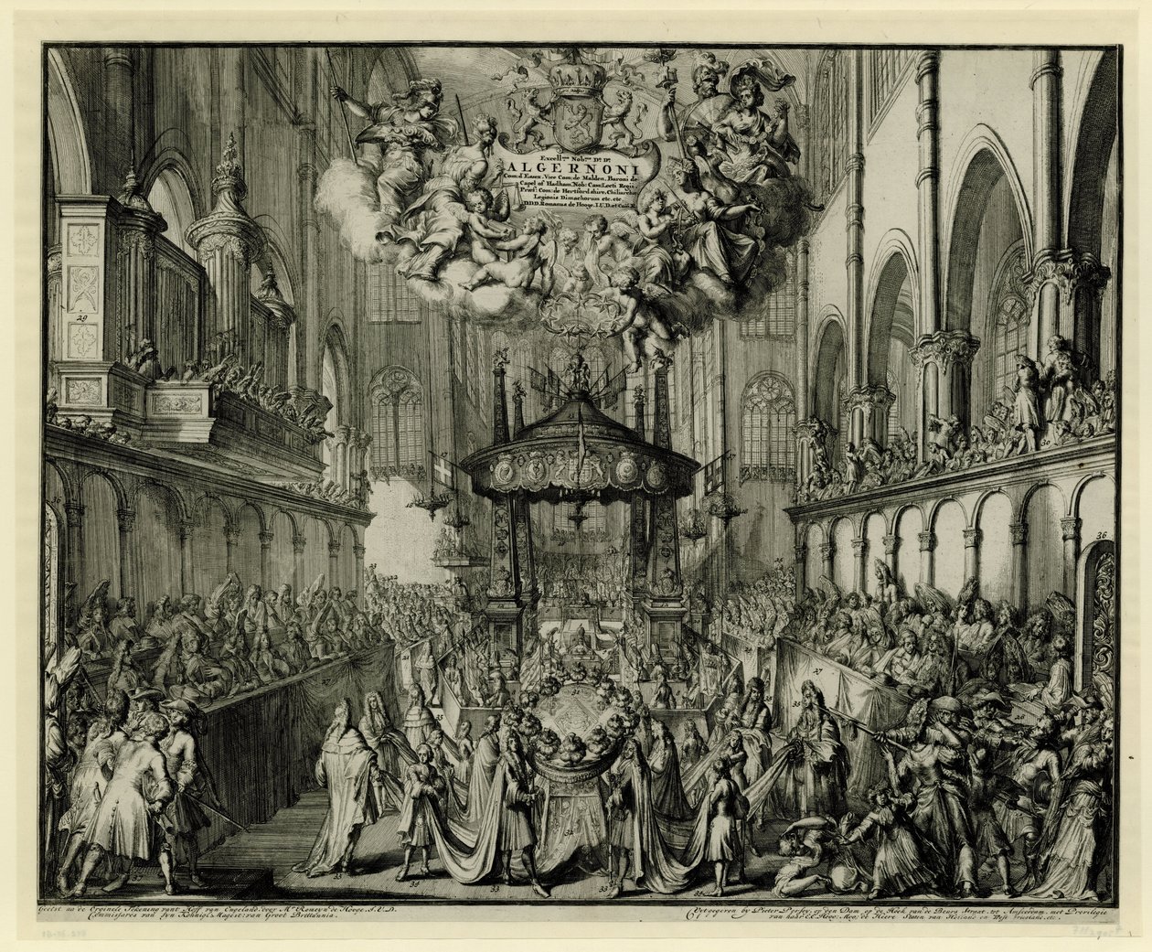 Choir of Westminster Abbey med Queen