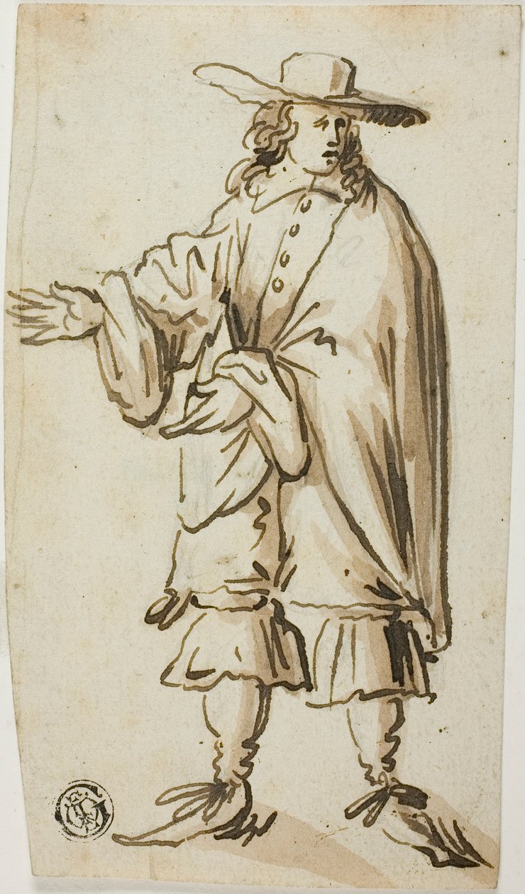 Stående man av Romeyn de Hooghe