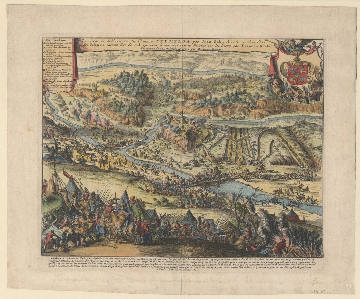 Belägringen av Trembowla 1675, 1690 av Romeyn de Hooghe