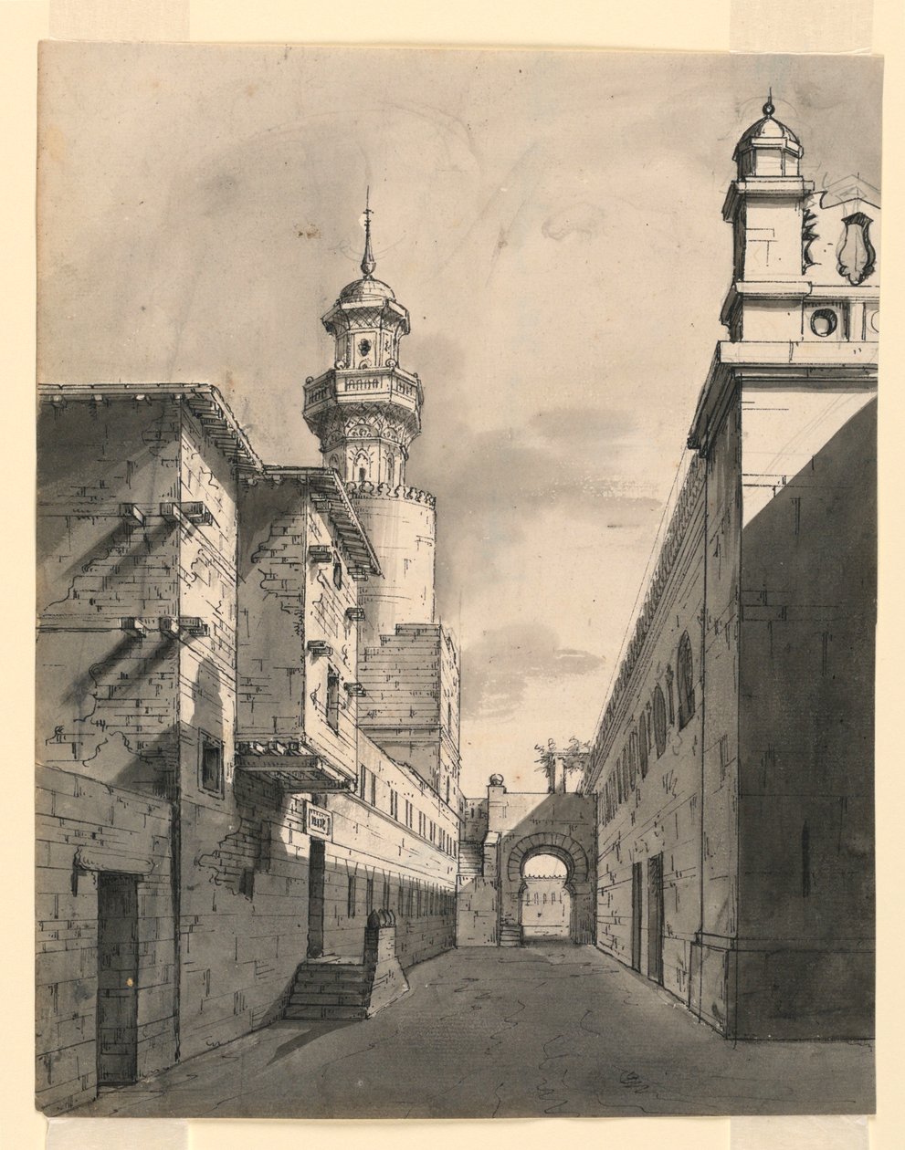 Scenografi, Oriental Street av Romolo Achille Liverani