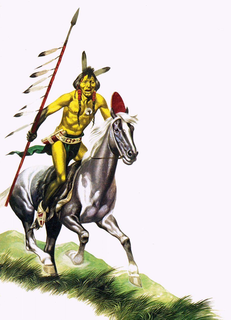 Cheyenne-krigare av Ron Embleton