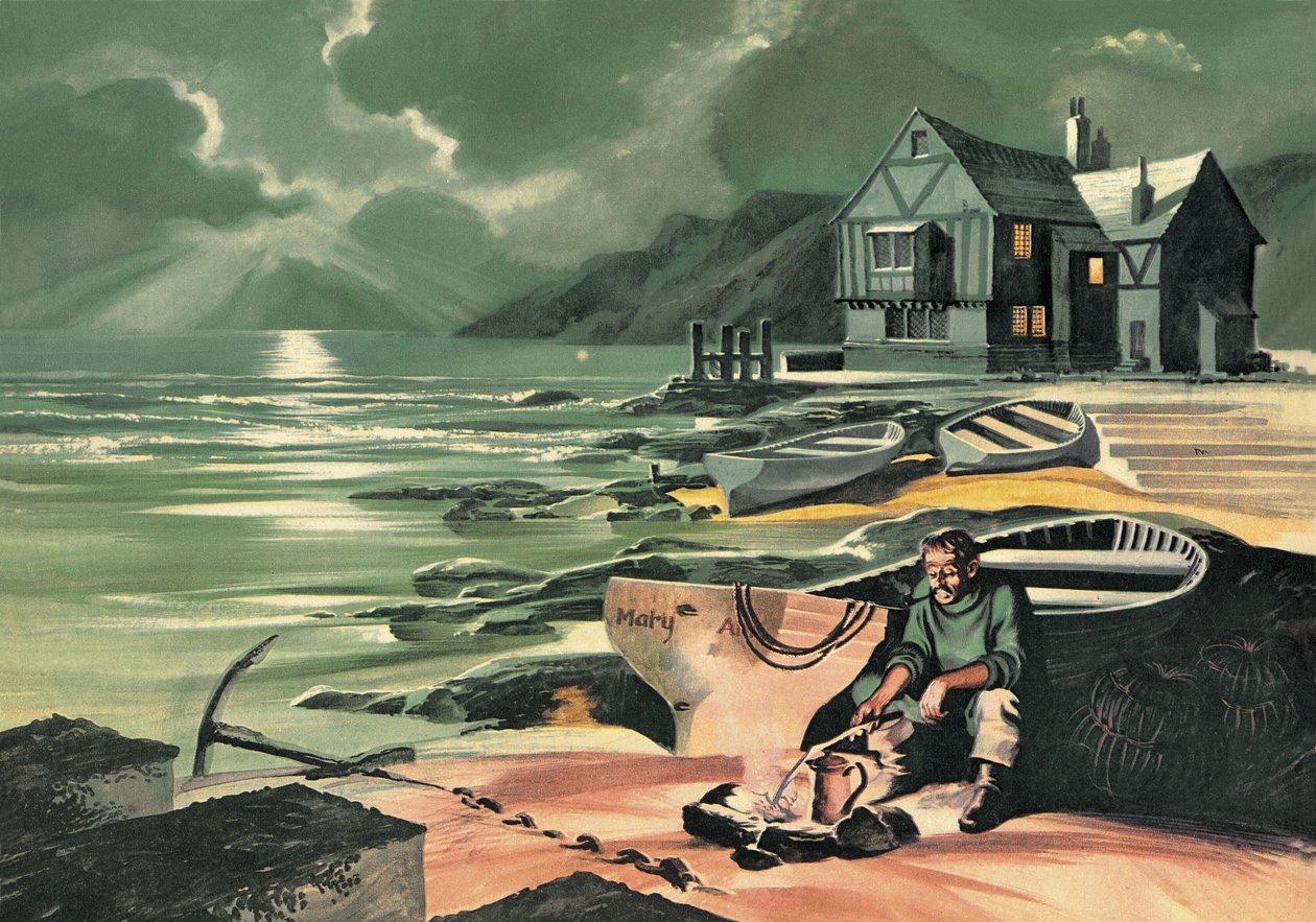 Dover Beach av Ron Embleton