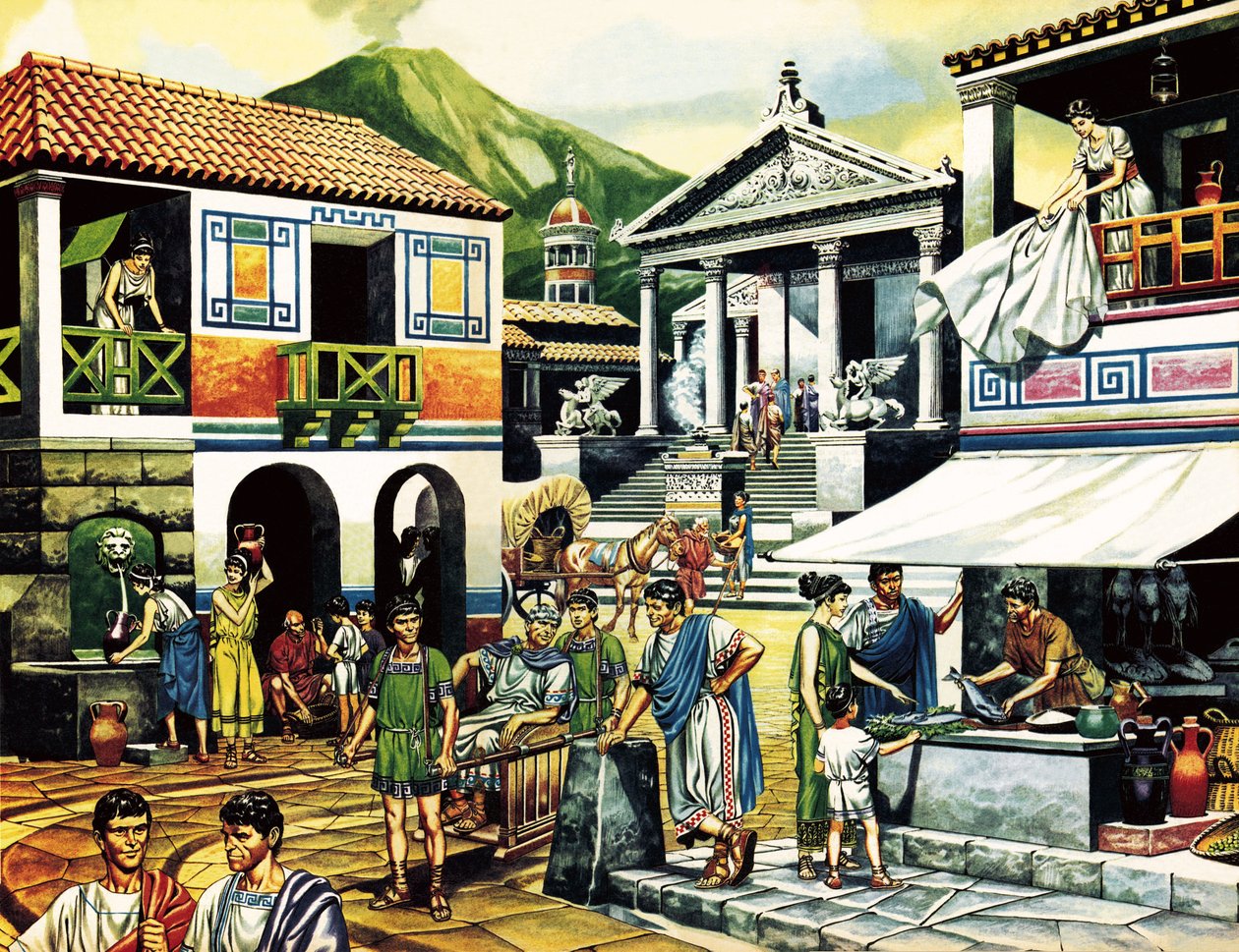 Pompei av Ron Embleton