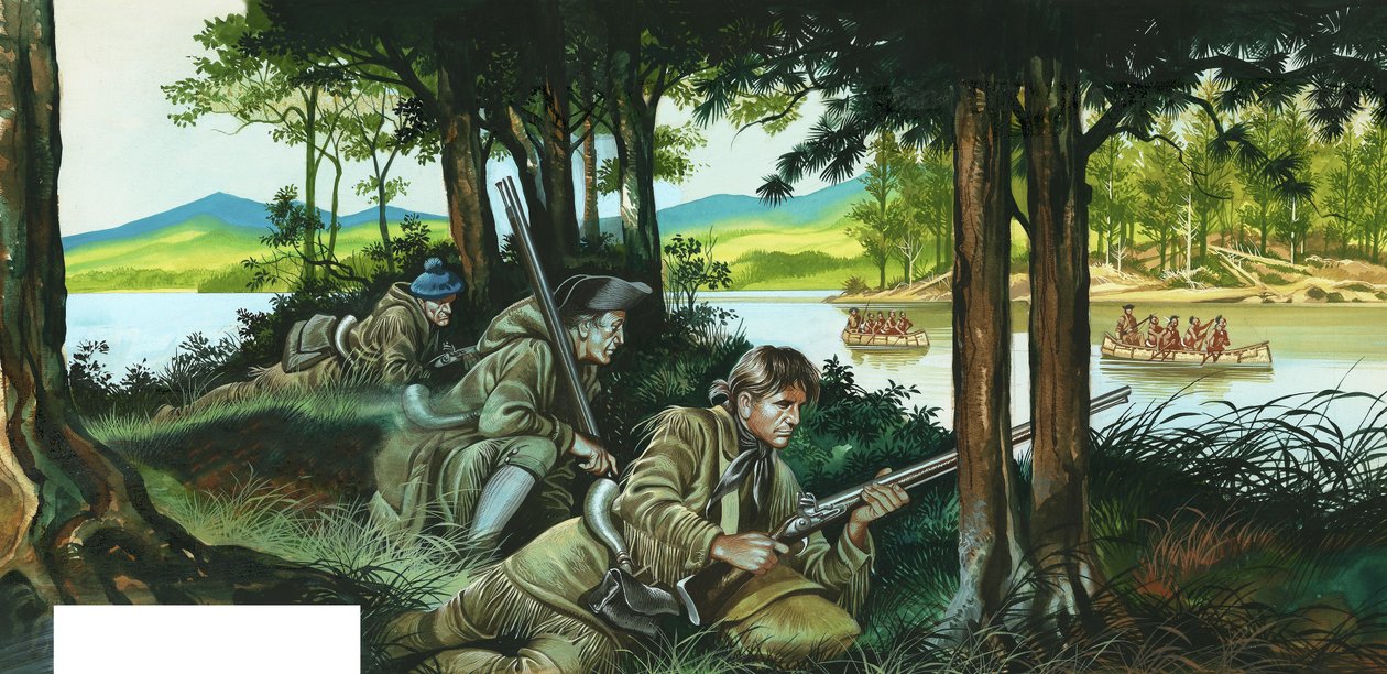 Rogers Rangers: Ambushed! av Ron Embleton