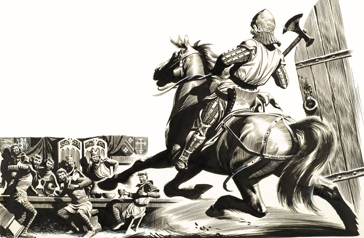 Sir Gawain och den gröna riddaren av Ron Embleton