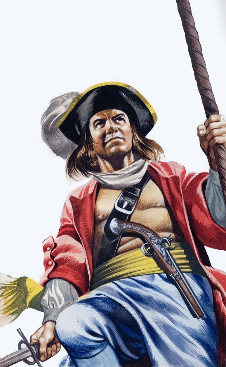 Sir Henry Morgan (gouache på papper) av Ron Embleton