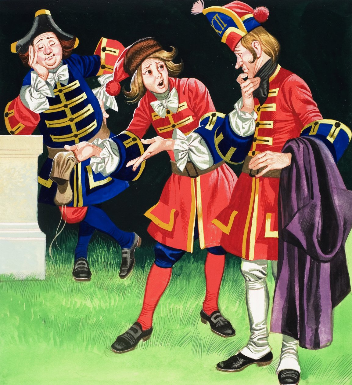 De tre soldaterna av Ron Embleton