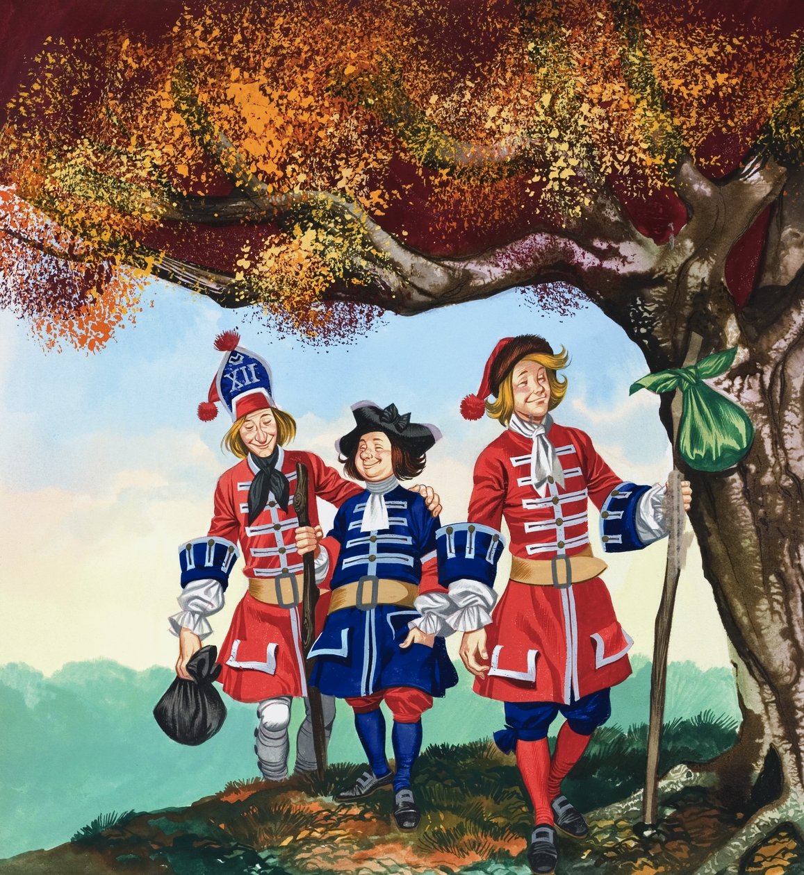 De tre soldaterna av Ron Embleton