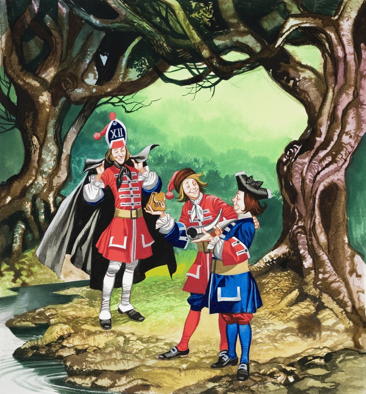 De tre soldaterna av Ron Embleton