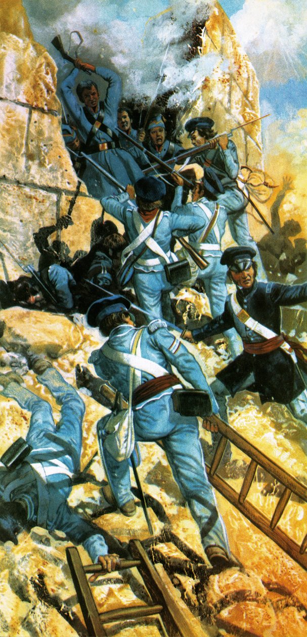 Den oavslutade revolutionen: Mexikos gissel. Mexico City faller till amerikanerna 1847. av Ron Embleton