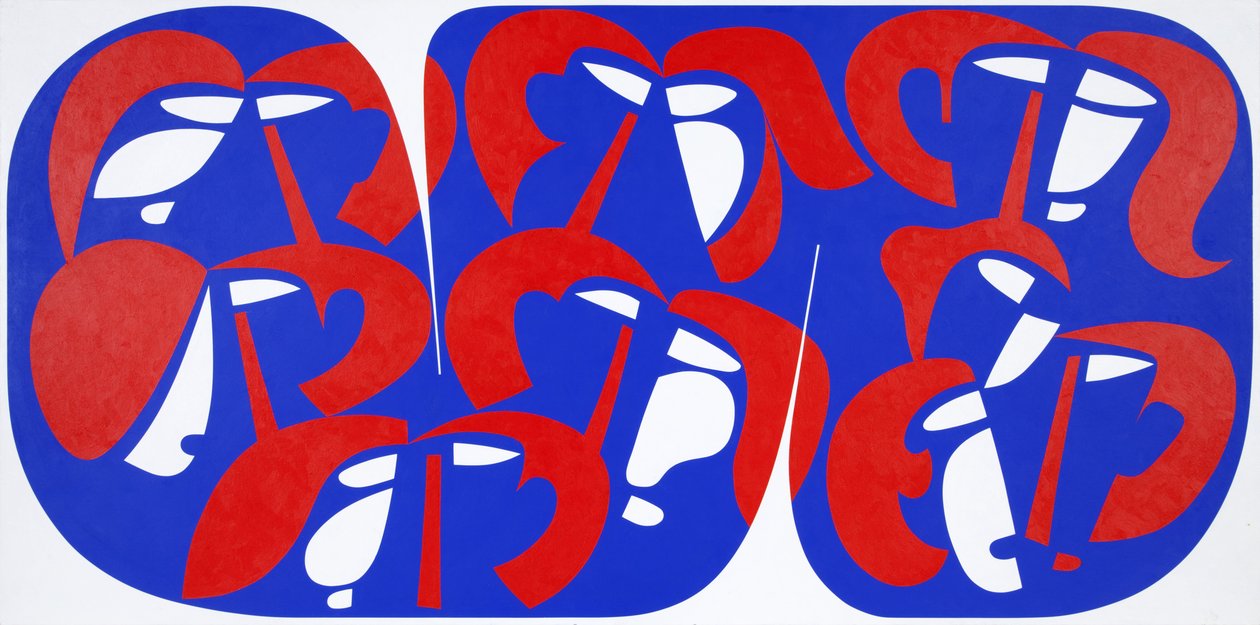 Speaking Truth to Power, 2008 (akryl ombord) av Ron Waddams