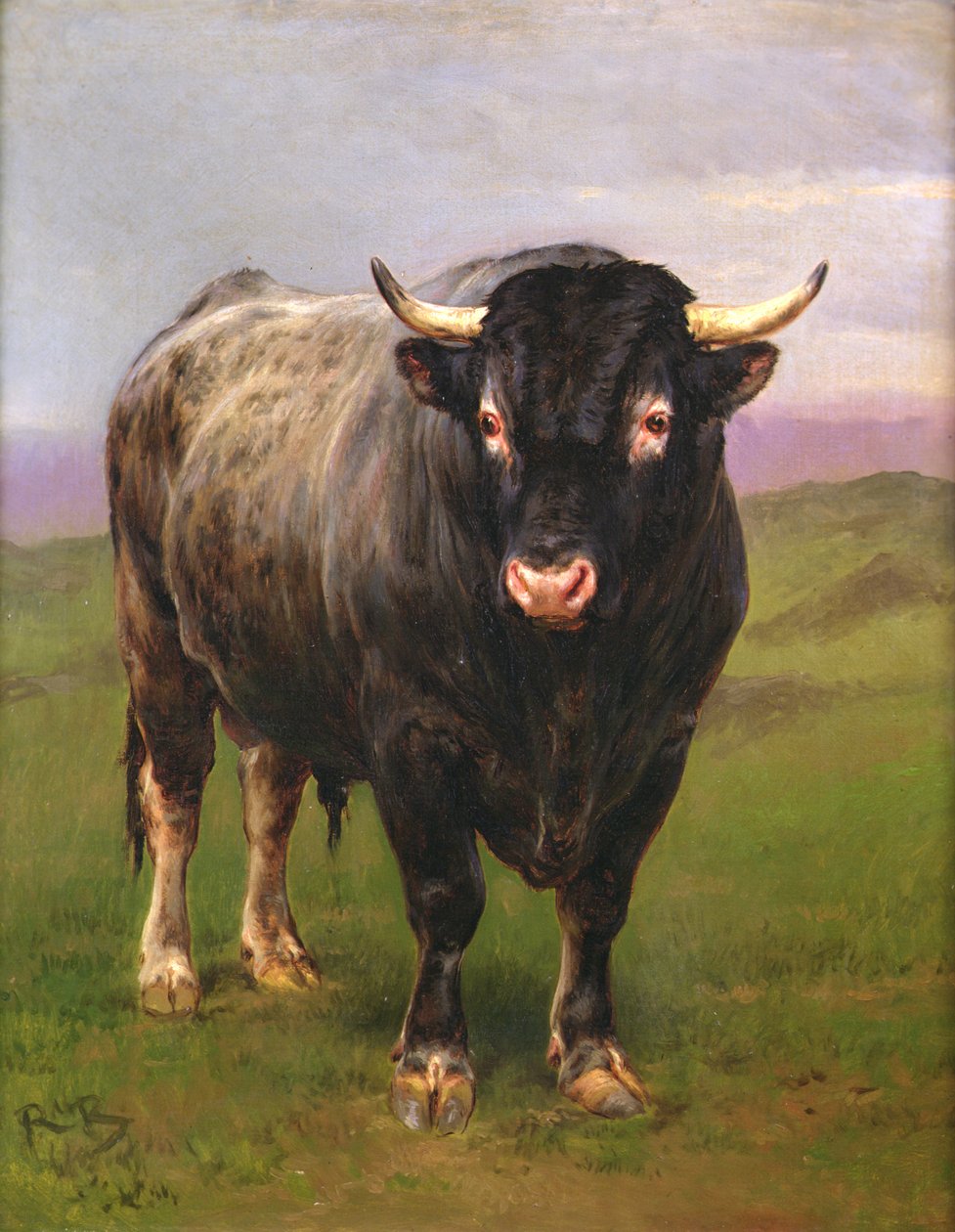 Den svarta tjuren av Rosa Bonheur