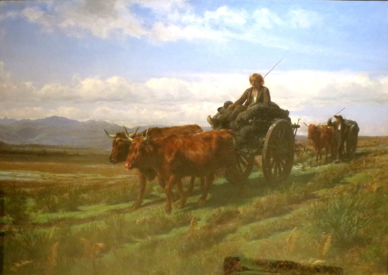 Kolbärarna av Rosa Bonheur