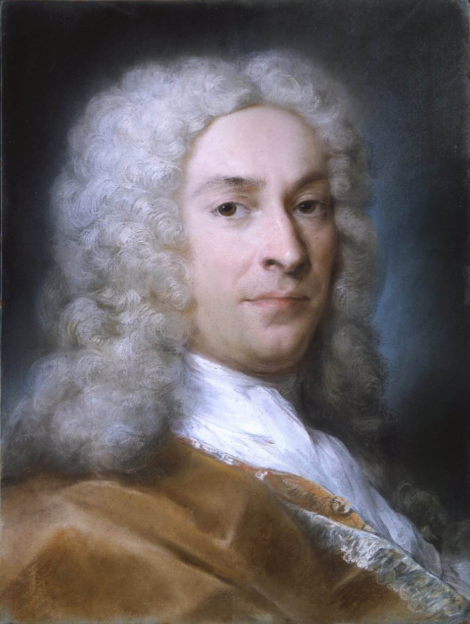 Porträtt av en gentleman av Rosalba Giovanna Carriera