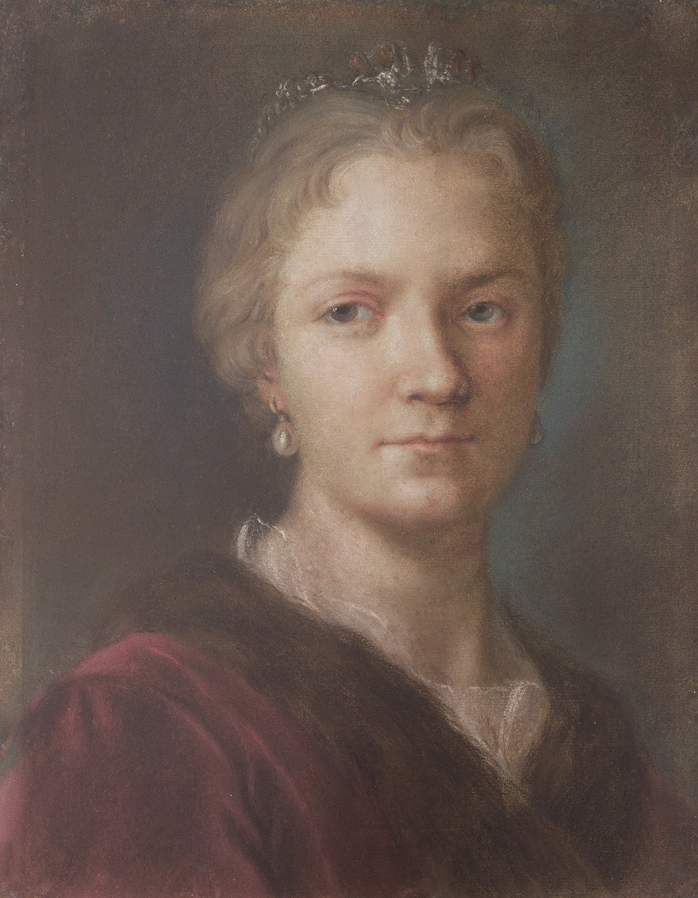 Självporträtt av Rosalba Giovanna Carriera