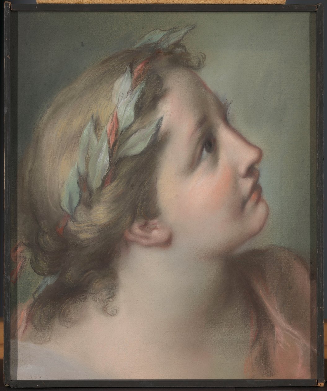En musa av Rosalba Carriera (attributed to)