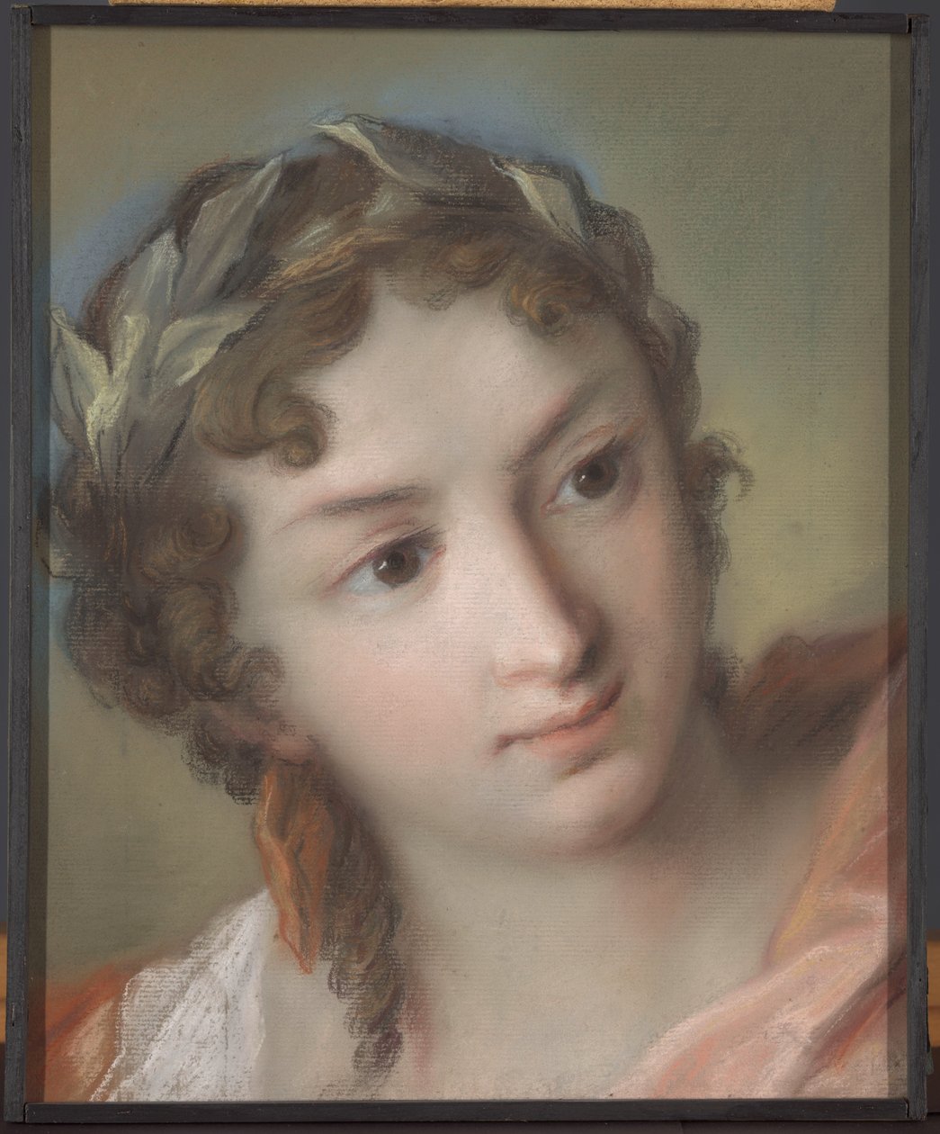En musa av Rosalba Carriera (attributed to)