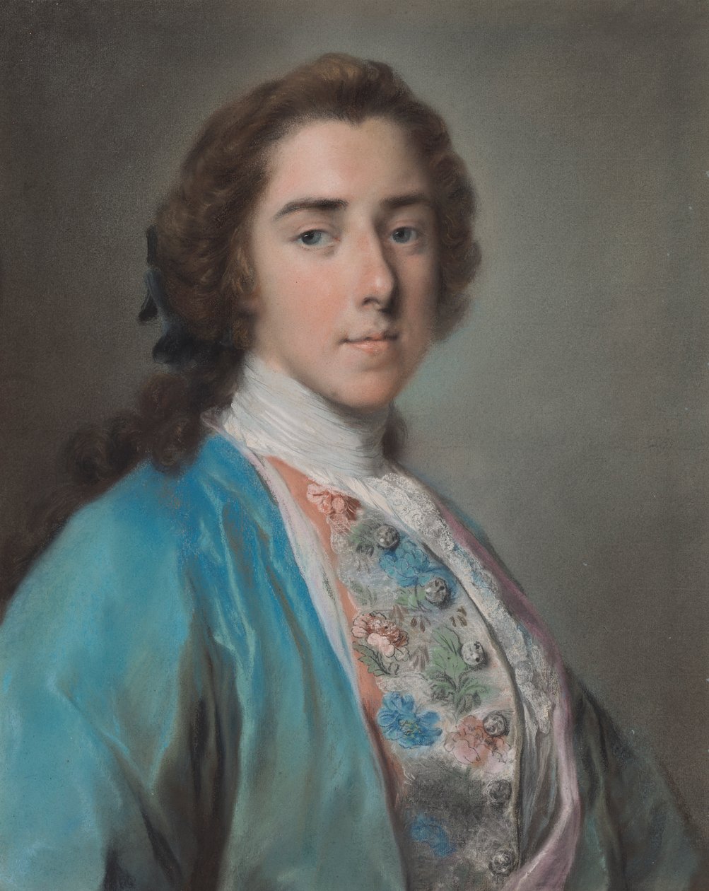 Porträtt av Henry Fiennes Pelham-Clinton, nionde earl av Lincoln och andre hertig av Newcastle av Rosalba Carriera