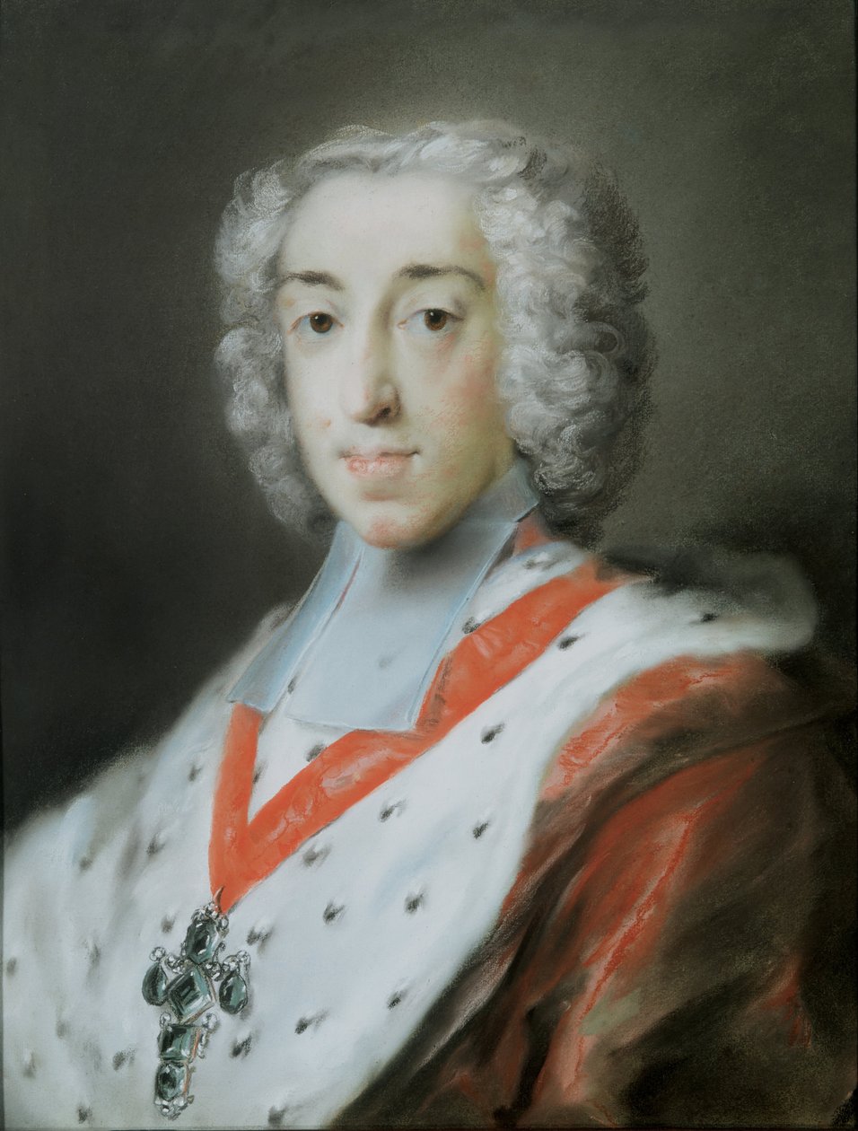 Clemens August av Bayern 1700-1761, 1727 av Rosalba Giovanna Carriera
