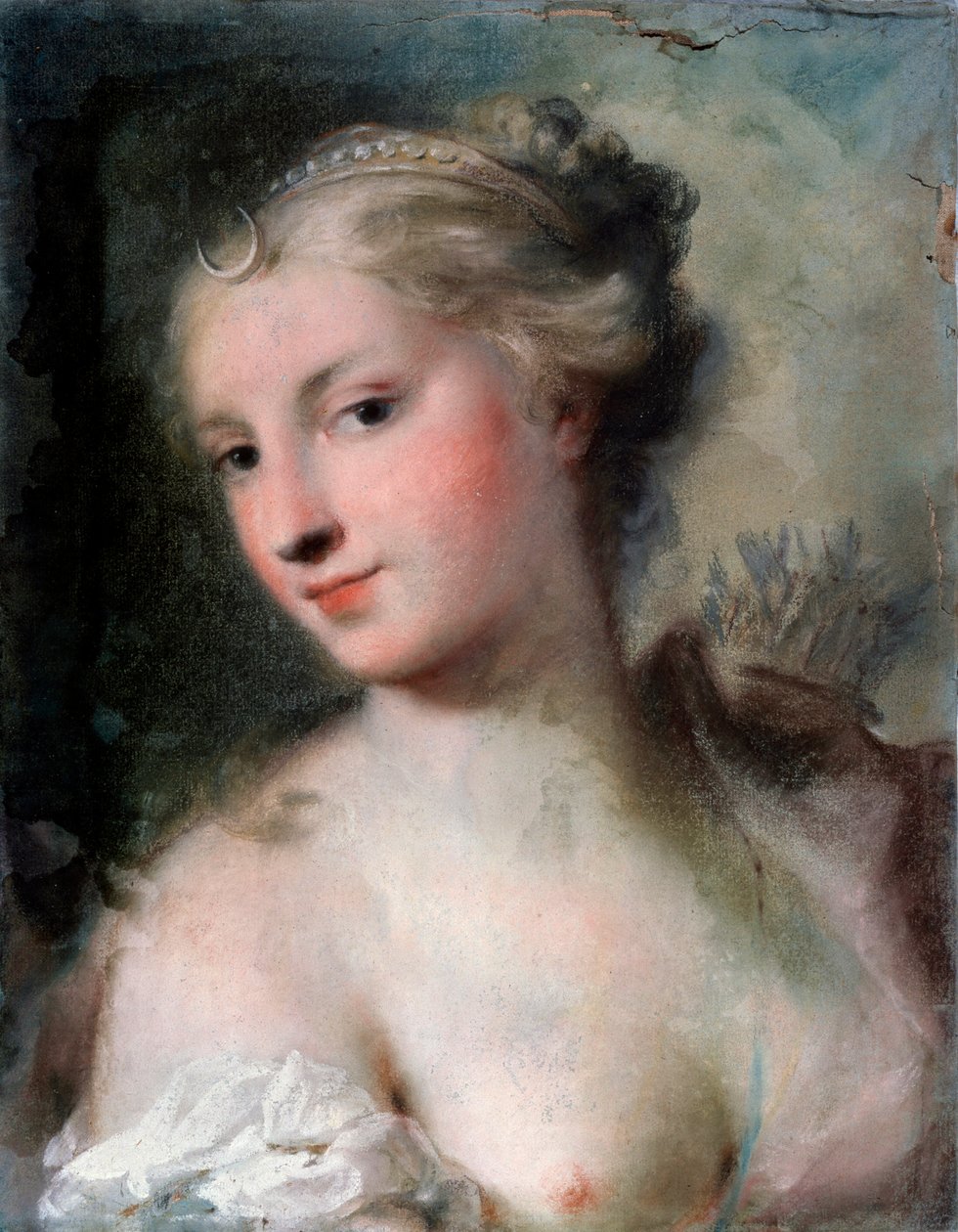 Diana, efter 1746. av Rosalba Giovanna Carriera