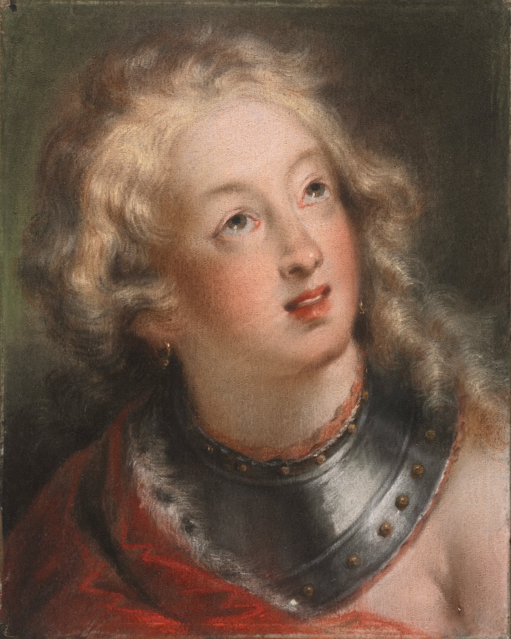 Head of a Woman, första hälften av 1700-talet. av Rosalba Giovanna Carriera