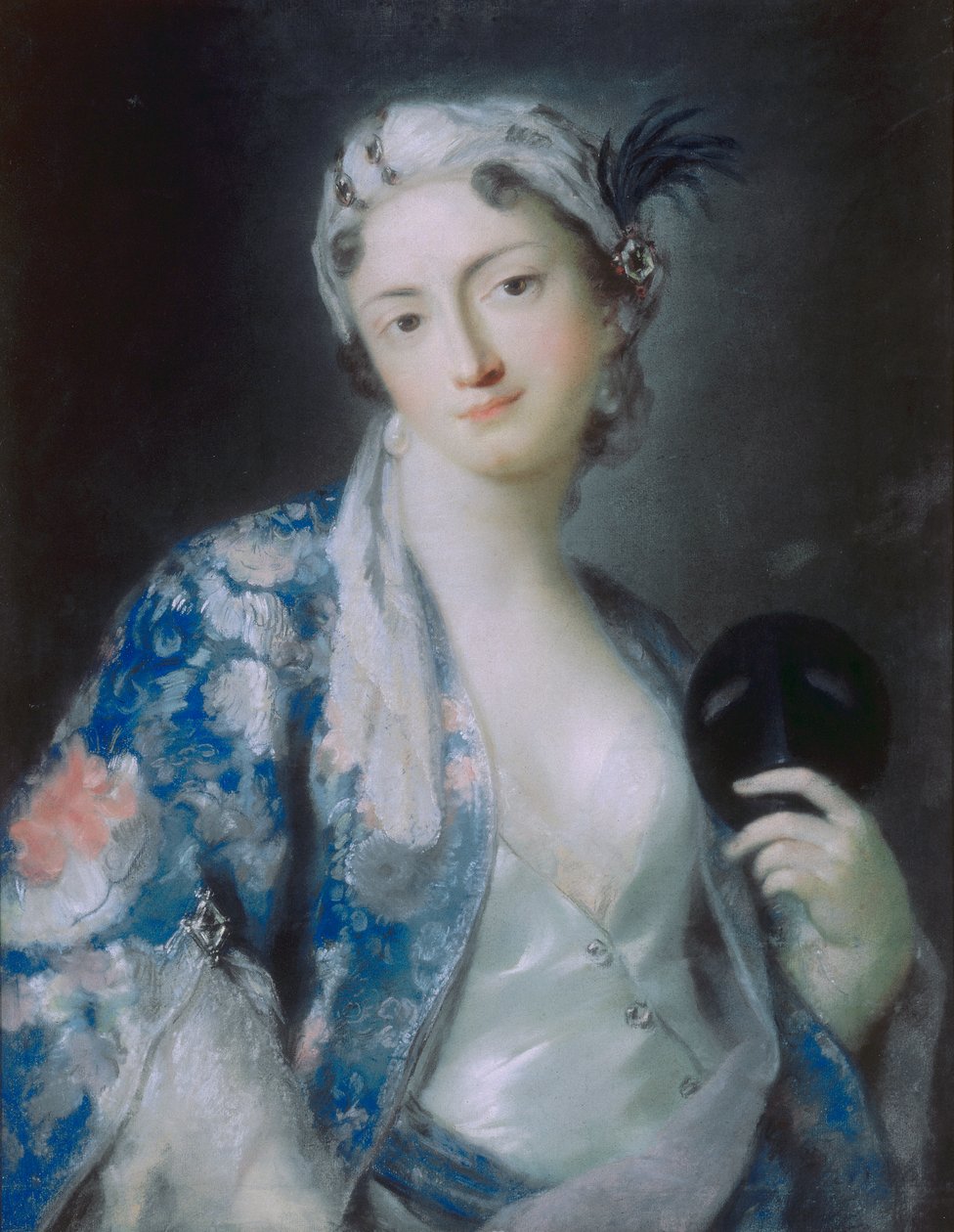 Porträtt av Felicia Sartori av Rosalba Giovanna Carriera