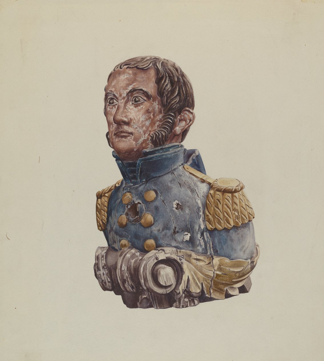 Galjonsfigur: Sjöofficer av Rosamond P. Gray