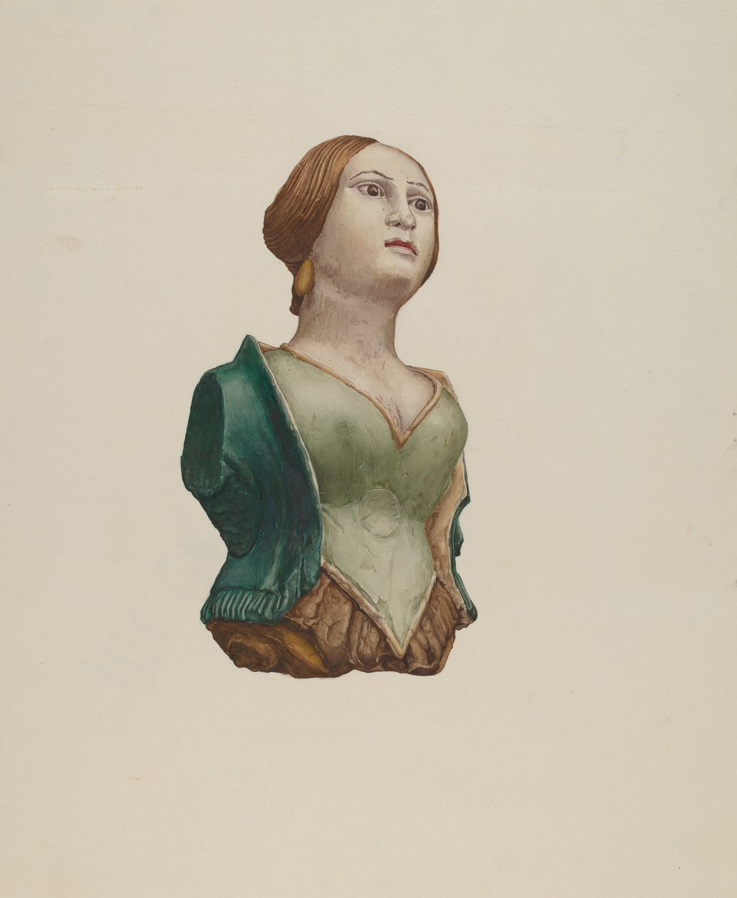 Halvlånga figur av Rosamond P. Gray