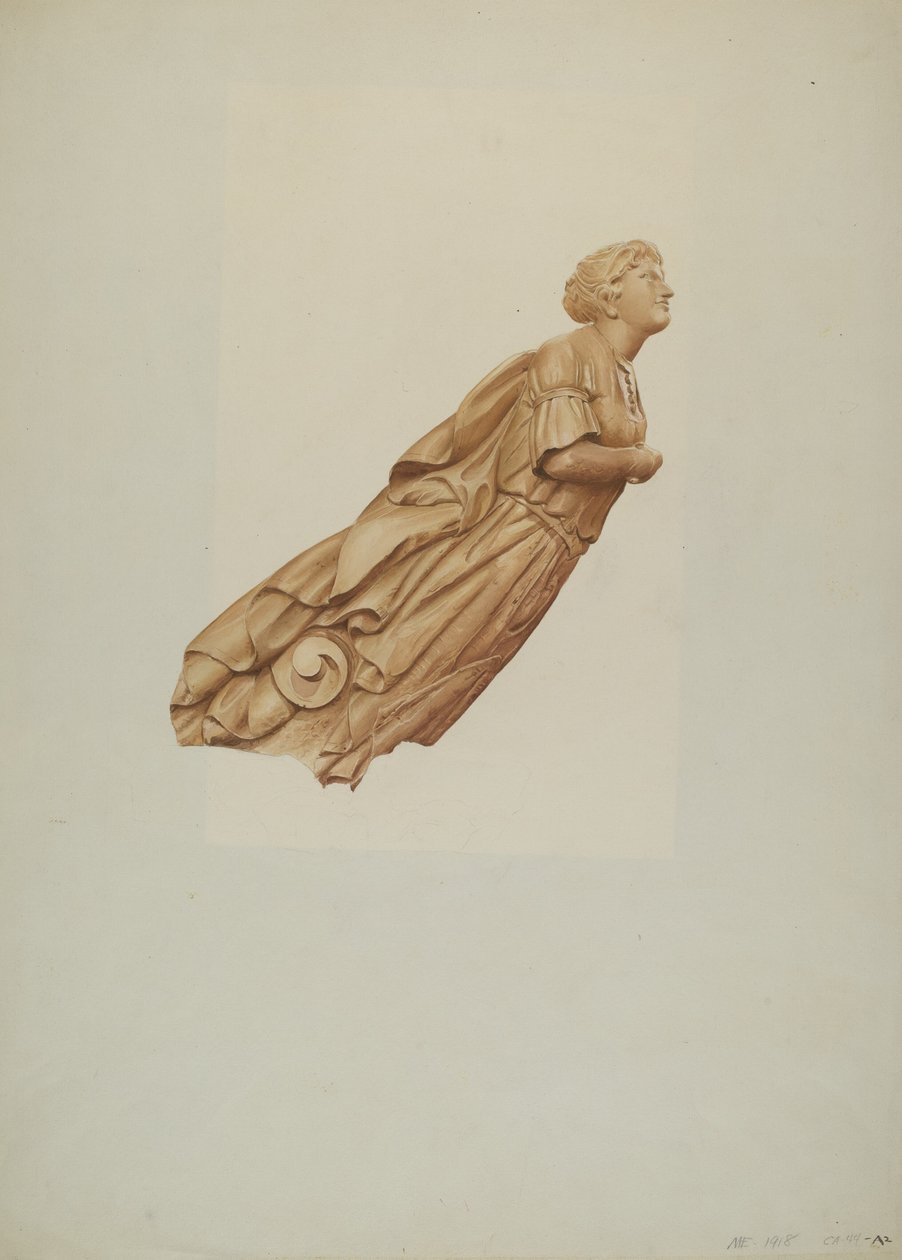 Galjonsfigur "Rhen". av Rosamond P. Gray
