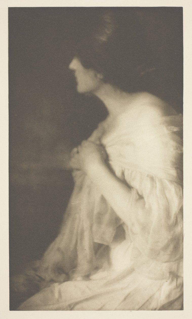 Miss M. of Washington, nr 17 från portfolion "American Pictorial Photography, Series II" (1901); upplaga 34/150 av Rose Clark