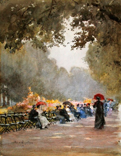 The Row på morgonen av Rose Maynard Barton