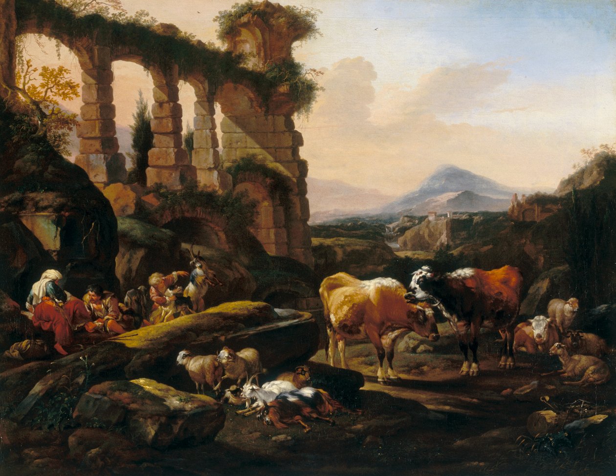 Pastoral scen av Ross Johann