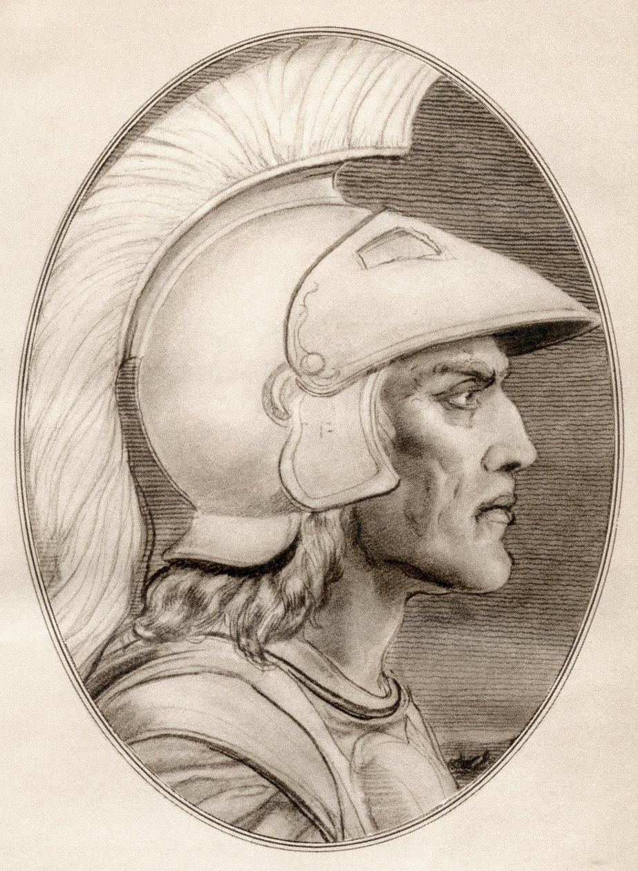 Alexander III av Makedonien, från Living Biography of Famous Men. av Ross Gordon