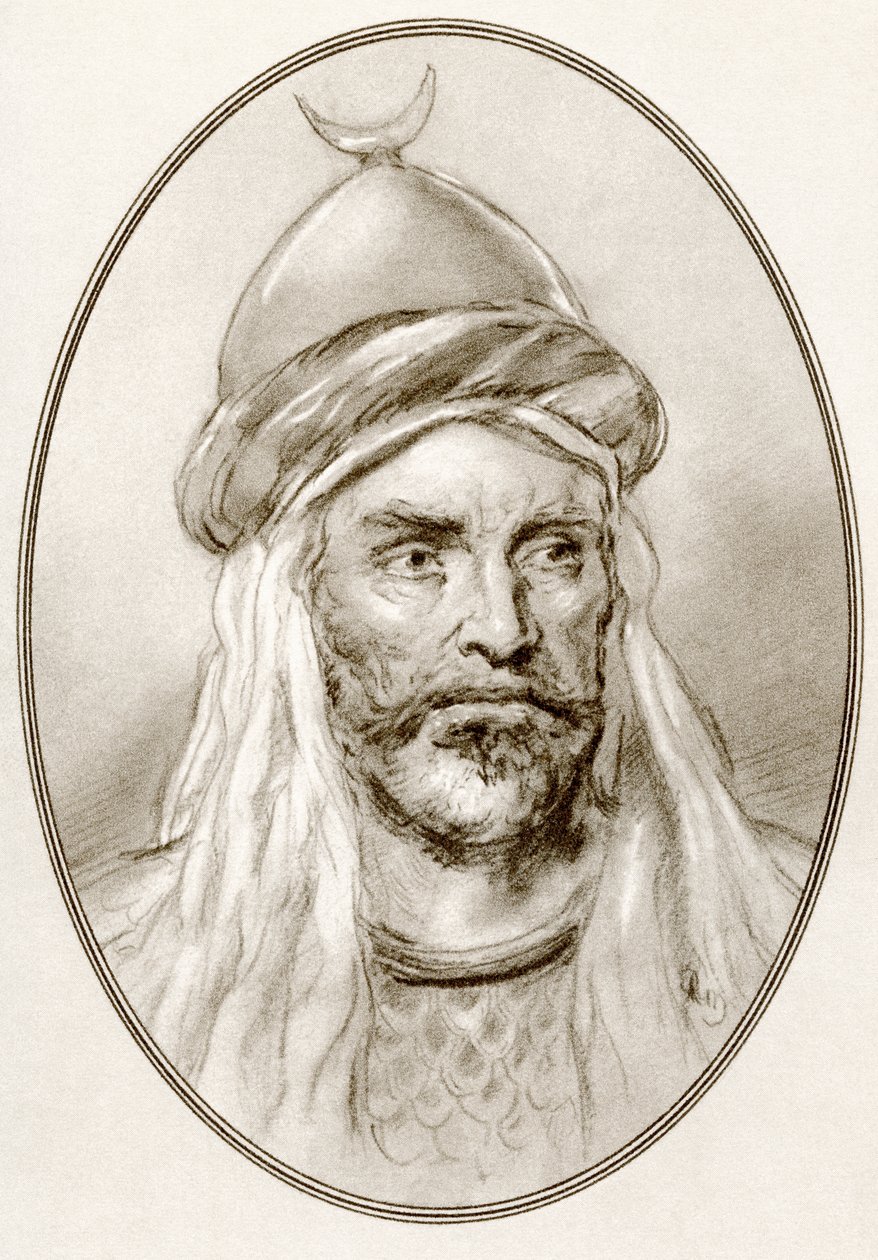 An-Nasir Salah ad-Din Yusuf ibn Ayyub, från Living Biography of Famous Rulers. av Ross Gordon
